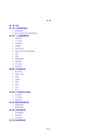 1-公司管理制度（适用于初创公司）.docx