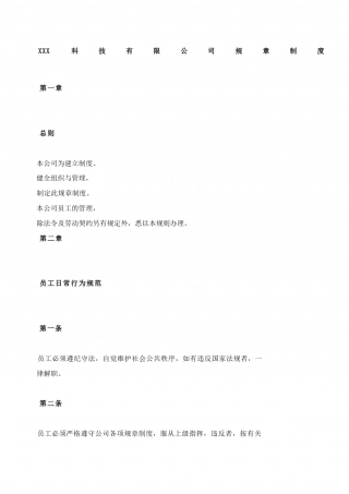 49-公司管理制度（适用于科技公司）.docx