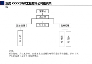重庆XX环保工程有限公司组织架构8-16.pptx