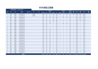 工资表自动计算个税和税后工资.xlsx