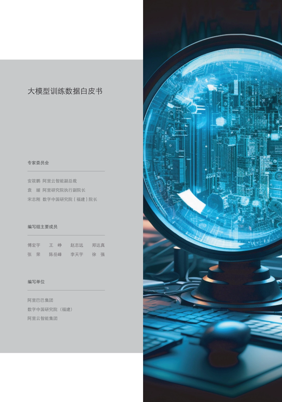 阿里研究院：2024大模型训练数据白皮书-32页.pdf_第3页