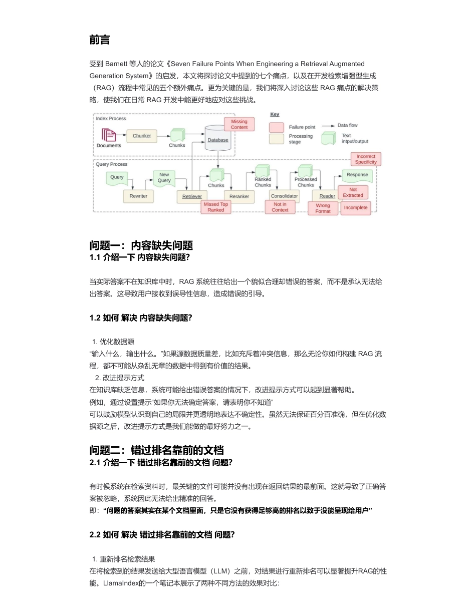 23-大模型（LLMs）RAG —— 关键痛点及对应解决方案.pdf_第2页