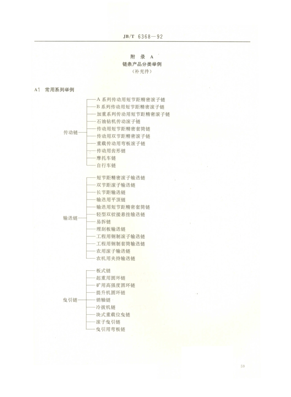 JB／T 6368-1992 链条产品分类方法.PDF_第2页