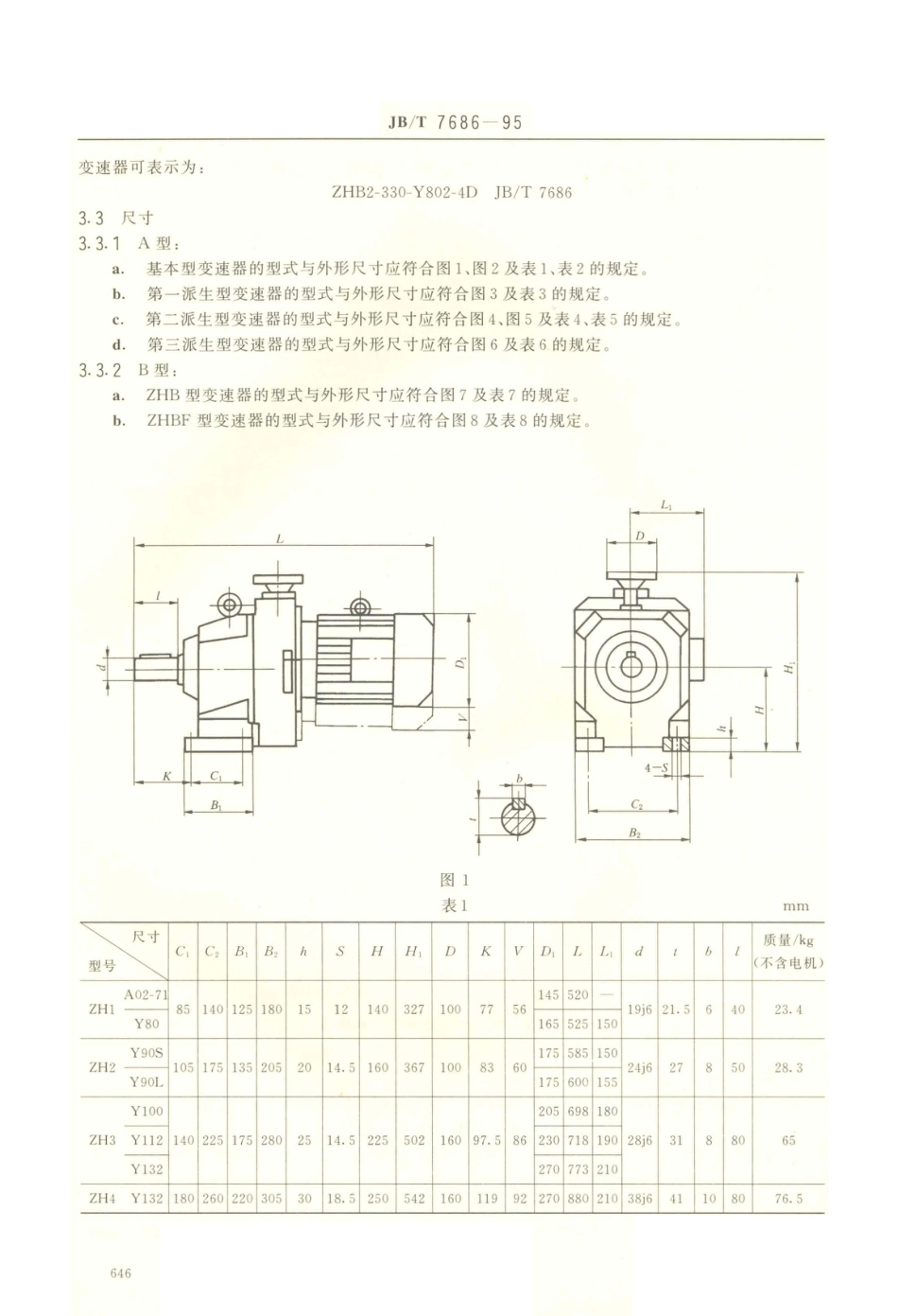 JB／T 7686-1995 锥盘环盘式无级变速器.PDF_第3页