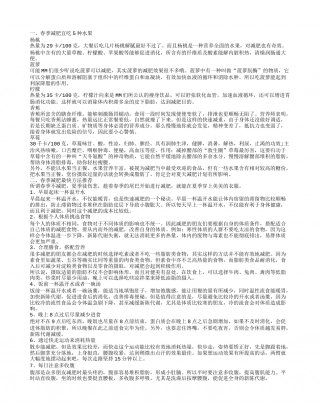 春季瘦身吃什么水果 春季瘦身秘籍.txt