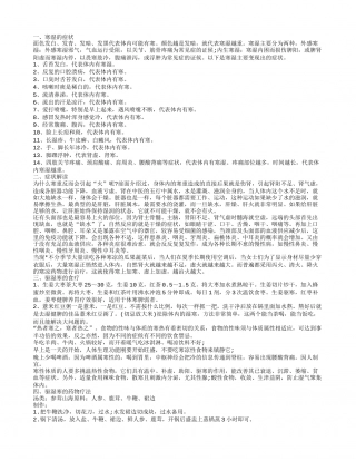 寒湿的症状,症状解读.txt