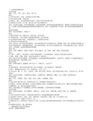 减肥有效的方法 夏季瘦身食谱介绍 6种夏季减肥食谱.txt