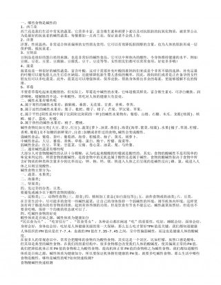 碱性食物有哪些 多吃碱性食物对各种癌症说“NO”.txt
