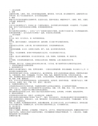 清火的食物 吃这些食物能降火.txt