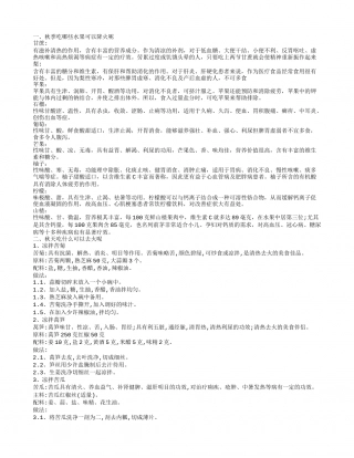 秋季上火吃什么 几种水果降火效果最好.txt