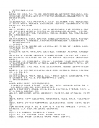 秋天清热去火的食品.txt
