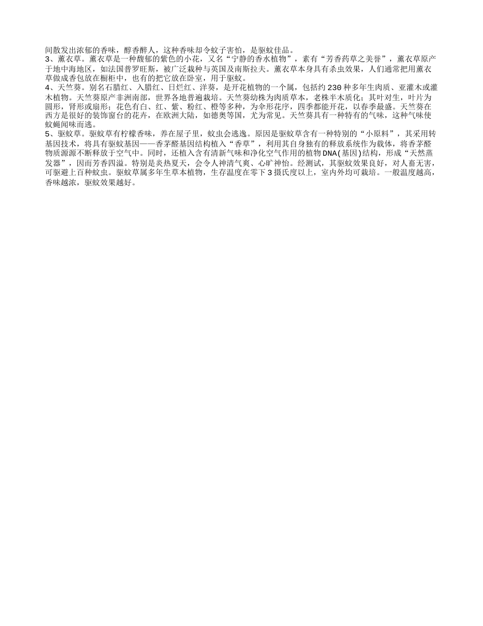 驱蚊方法,简单高效的驱蚊方法.txt_第2页