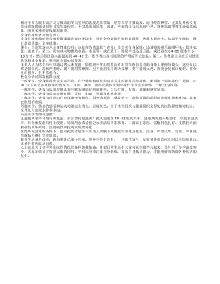 全身性冻伤者如何急救？隆冬.txt