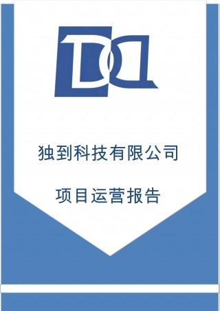 【国赛·创业实践类】独到科技（北京）有限公司项目运营报告 .pdf