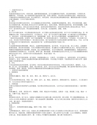 初夏养生食谱 初夏养生吃什么初夏养生吃什么夏季养生食谱有哪些呢.txt