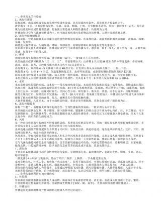 春季传染病预防的小知识 如何做好传染病预防.txt