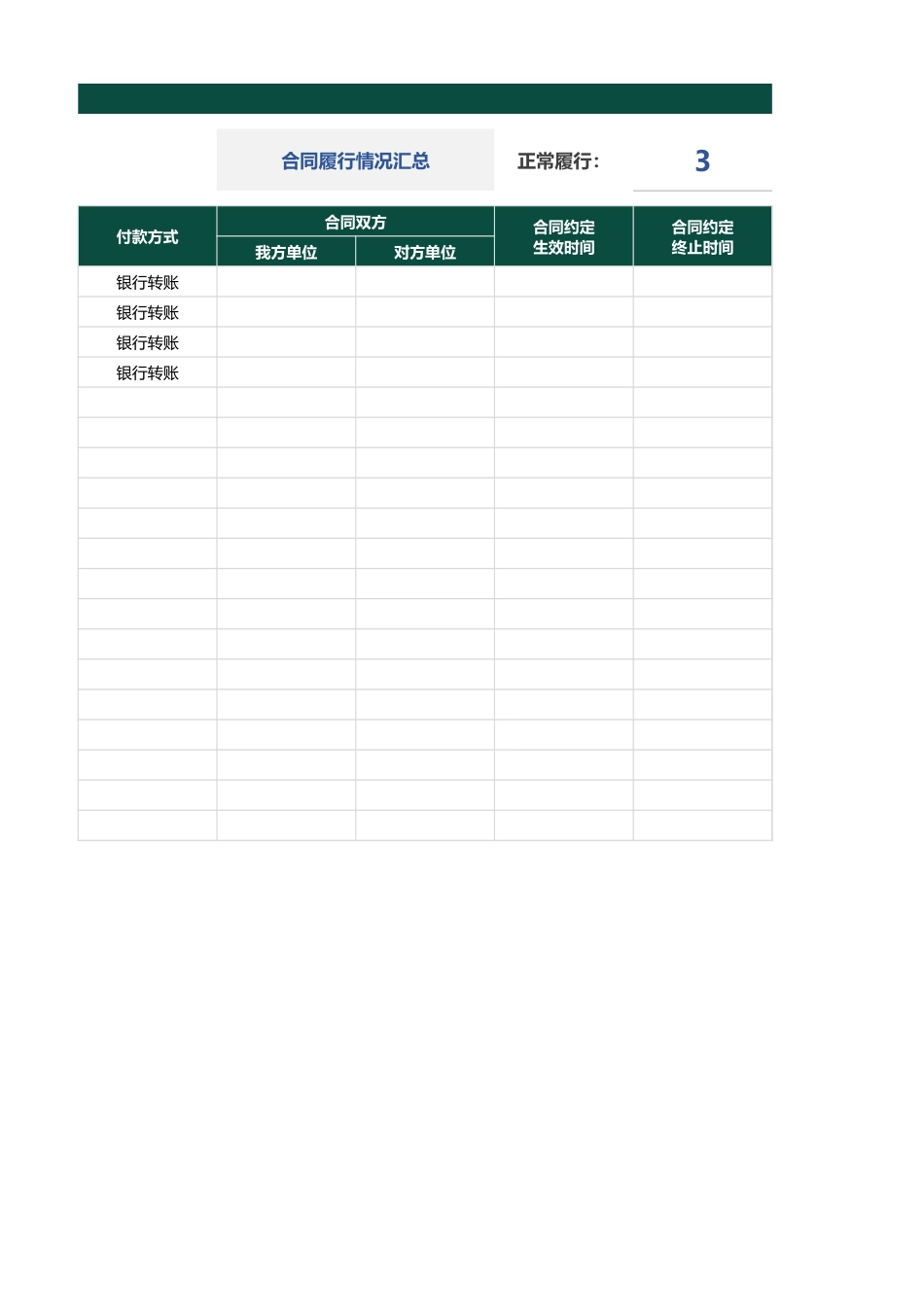 5销售合同统计表.xlsx_第2页