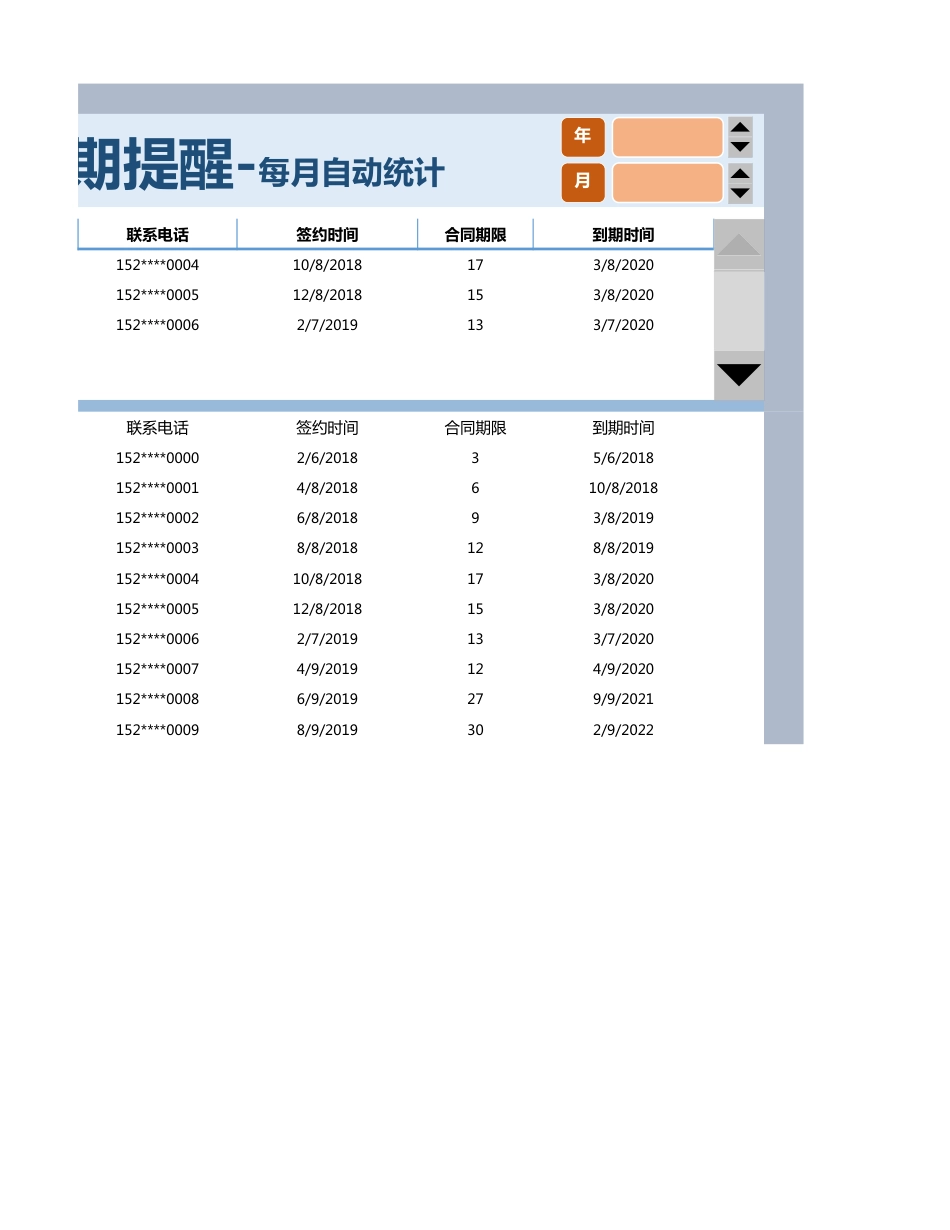 42行政合同到期提醒.xlsx_第2页