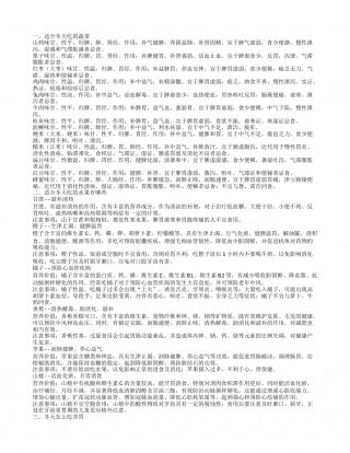 冬天适合吃什么蔬菜适合冬天吃的东西有哪些.txt